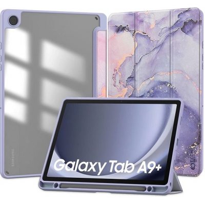 Tech-Protect SC Pen Hybrid pouzdro na Samsung Galaxy Tab A9 Plus 11'' TEC607864 violet marble – Zboží Mobilmania