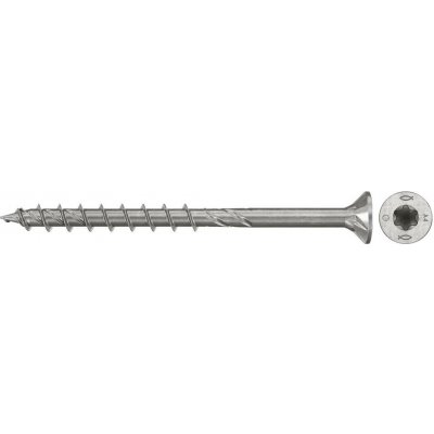Fischer 574136 šrouby do dřevotřísky 6 mm 60 mm TX Nerezová ocel 100 ks – Hledejceny.cz