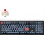 Keychron V6 Max Swappable RGB Backlight Red Switch Knob Version V6M-D1 – Zboží Živě