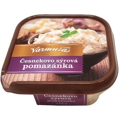Varmuža Česnekovo-sýrová pomazánka 135g – Hledejceny.cz