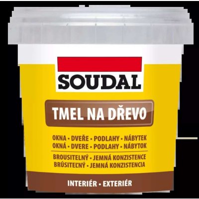 Soudal Tmel na dřevo 250 g buk – HobbyKompas.cz