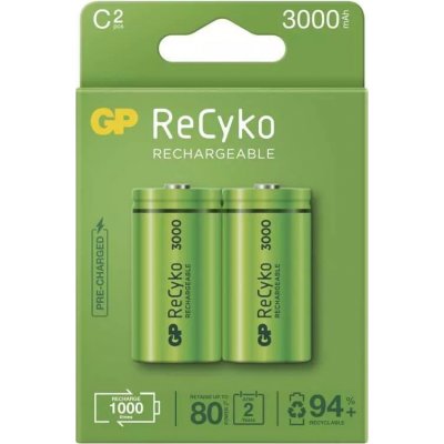 GP ReCyko C 3000mAh 2 ks B2133 – Sleviste.cz