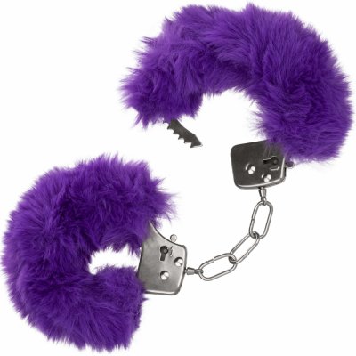 California Exotics Ultra Fluffy Furry Cuffs Purple