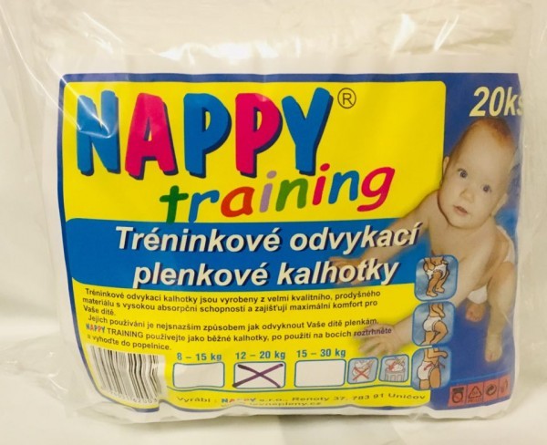 NAPPY Training 12-20 kg 20 ks od 89 Kč - Heureka.cz