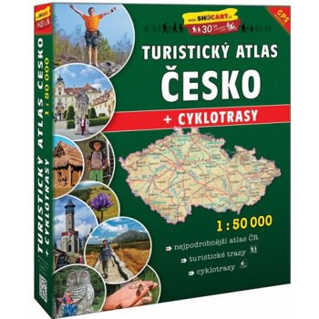 Turistický atlas Česko 1:50 000 Šanon
