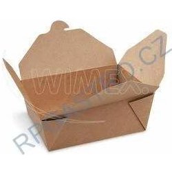 Food box PAP PE nepromastitelný kraft `S` 110 x 89 mm 700ml 48620