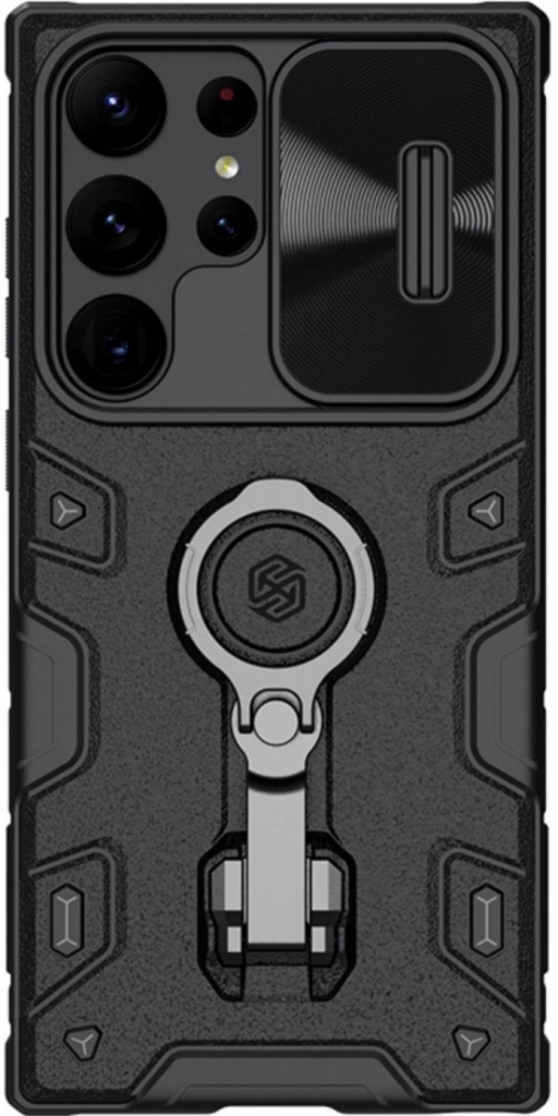 Pouzdro Nillkin CamShield armor Samsung Galaxy S23 Ultra černé