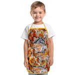 Bellatex Dětská zástěrka Hnědá 37 x 47 cm – Hledejceny.cz