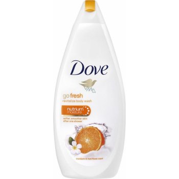 Dove Go Fresh sprchový gel s vůní mandarinky a květu tiaré 250 ml