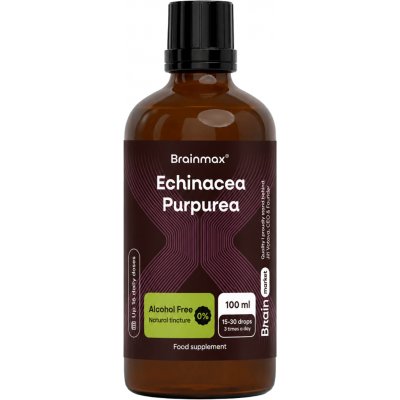 BrainMax Echinacea Alcohol Free Tincture Extract 100 ml – Hledejceny.cz