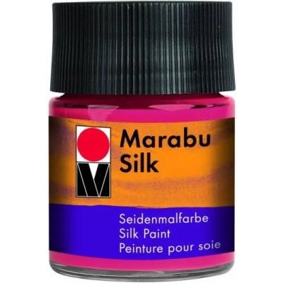 Marabu Silk barva na hedvábí 50ml 032 červená karmínová – Zboží Dáma