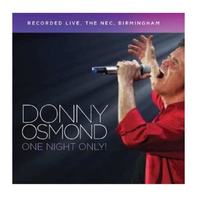 Donny Osmond - One Night Only! CD – Zbozi.Blesk.cz