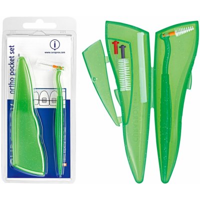 Curaprox CPS Ortho Pocket Set mezizubní kartáčky Regular – Zboží Mobilmania