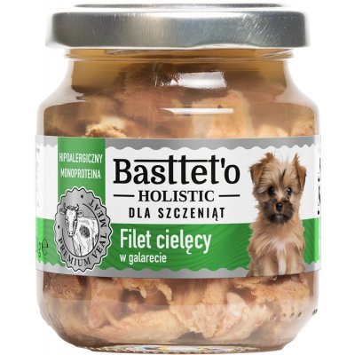 Basttet'o Holistic telecí filet v galetě pro štěňata 130 g – Hledejceny.cz