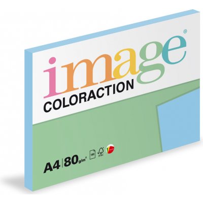Image Coloraction Papír barevný A4 80 g OBL70 Iceberg ledově modrá 100 ks – Sleviste.cz