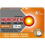 NUROFEN PRO DĚTI ACTIVE POR 100MG POR TBL DIS 12 – Zboží Mobilmania