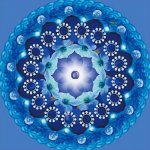 Norimpex Diamantové malování 7D Půnoční mandala 30 x 30 cm – Hledejceny.cz