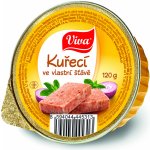 Viva kuřecí ve vlastní šťávě 120 g – Sleviste.cz