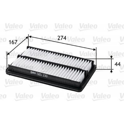 Vzduchový filtr VALEO 585330 – Hledejceny.cz
