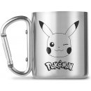 GB eye Hrnek Plecháček Pokémon Pikachu kovový s karabinou 240 ml