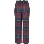 Ing. Lubomír Horký dámské flanelové domácí kalhoty kárované fialová oblečení – Hledejceny.cz