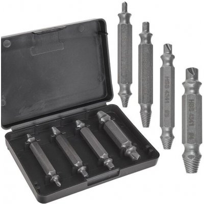 KELTIN Vytahováky zalomených šroubů 2,5 - 6 mm, oboustranné, sada 4 ks K00092 – Zboží Mobilmania