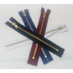 Zip mosazný riflový 16 cm – Hledejceny.cz