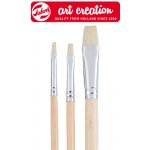 Štětce ArtCreation s přírodními štětinami - 3 dílná sada – Sleviste.cz