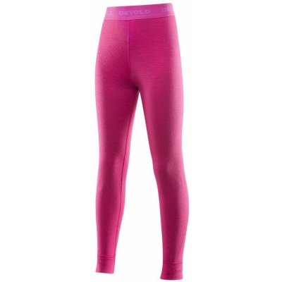 Devold Duo Active Long Johns Junior dětské termoprádlo 211A plum