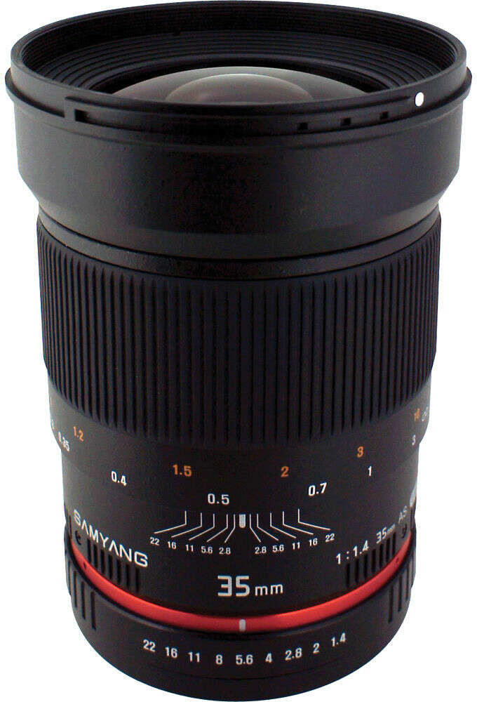 Samyang 35mm f/1.4 AE Canon