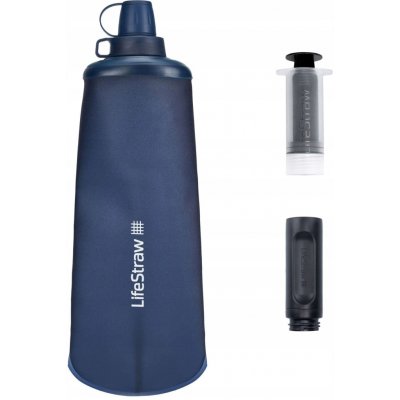 LifeStraw Peak Collapsible Squeeze Bottle Mountain Blue LSPSF1MBWW 1l – Hledejceny.cz