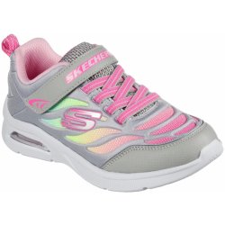 Skechers dětské tenisky Microspec Max AIRY COLOR 302345L/GYMT šedá