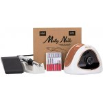 MollyNails Elektrická brúska na nechty krémovo-zlatá M15 68W – Zboží Dáma