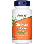 Now Foods Ginkgo Biloba 60 mg 60 kapslí – Hledejceny.cz