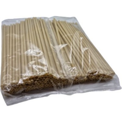 Euro Straws Přírodní bambusové brčko Basic 6 x 230 mm 200 ks – Zboží Dáma