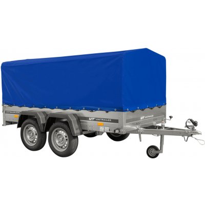 Garden Trailer 264/2 KIPP s rámem H-800 a modrou plachtou – Sleviste.cz