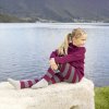 Dětský svetr Safa exkluzivní norský merino svetr vlněný třešňový