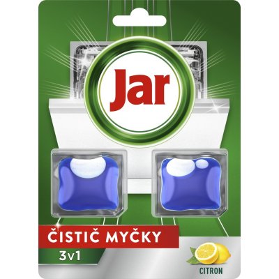 Jar čistič myčky tablety 3v1 2 ks