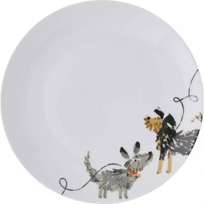 Ulster Weavers Porcelánový jídelní talíř Dog days 27 cm – Zboží Dáma