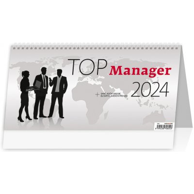 Stolní Plánovací Top Manager 2024 – Zboží Mobilmania