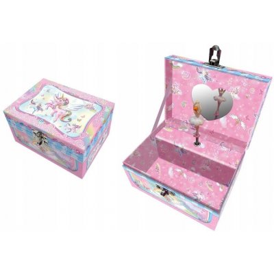 Hrací skříňka šperkovnice jednorožec – Zbozi.Blesk.cz
