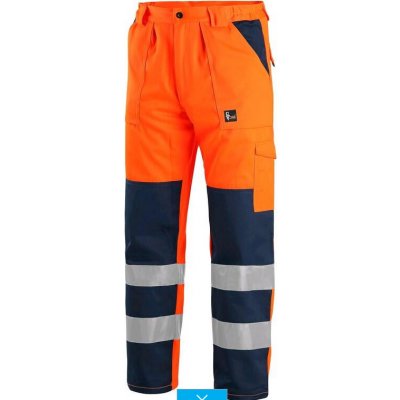 Canis CXS Kalhoty NORWICH výstražné pánské oranžovo-modré b1/20 - CN-1112-002-205
