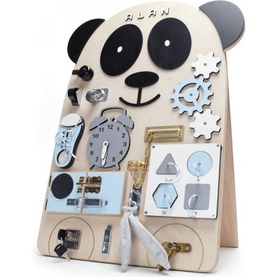 Manibox senzorická deska Activity board panda Alan