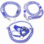 Set Start modrý ohlávka vodítko nákrčník otěže – Zboží Dáma