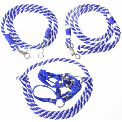 Set Start modrý ohlávka vodítko nákrčník otěže – Zboží Dáma