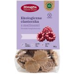Biopekárna Zemanka Bezlepkové pohankovo malinové Bio sušenky 100 g – Hledejceny.cz