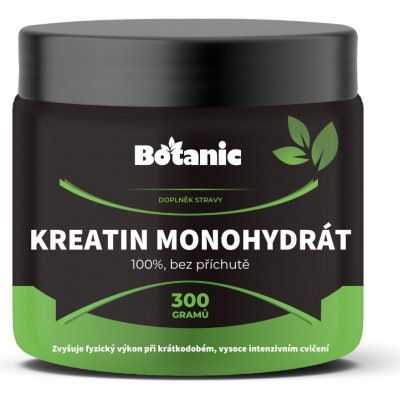 Botanic Kreatin monohydrát 100 300 g – Zboží Mobilmania