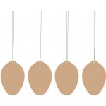 Velikonoční dekorace Deco Egg Cafe Au Lait set 4 COOEE Design – Hledejceny.cz