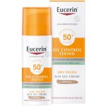 Eucerin Oil Control ochranný krémový gel na opalování na obličej SPF50+ středně tmavý 50 ml – Sleviste.cz