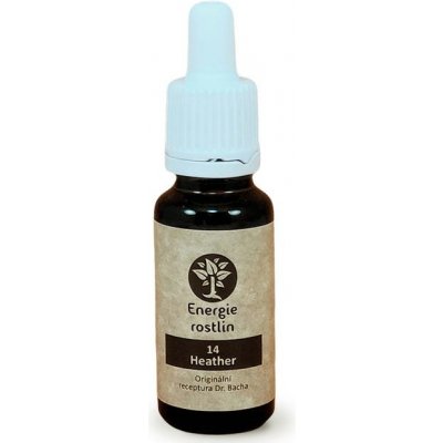Energie rostlin Bachovy esence 14 Heather Esence komunikace 20 ml – Hledejceny.cz